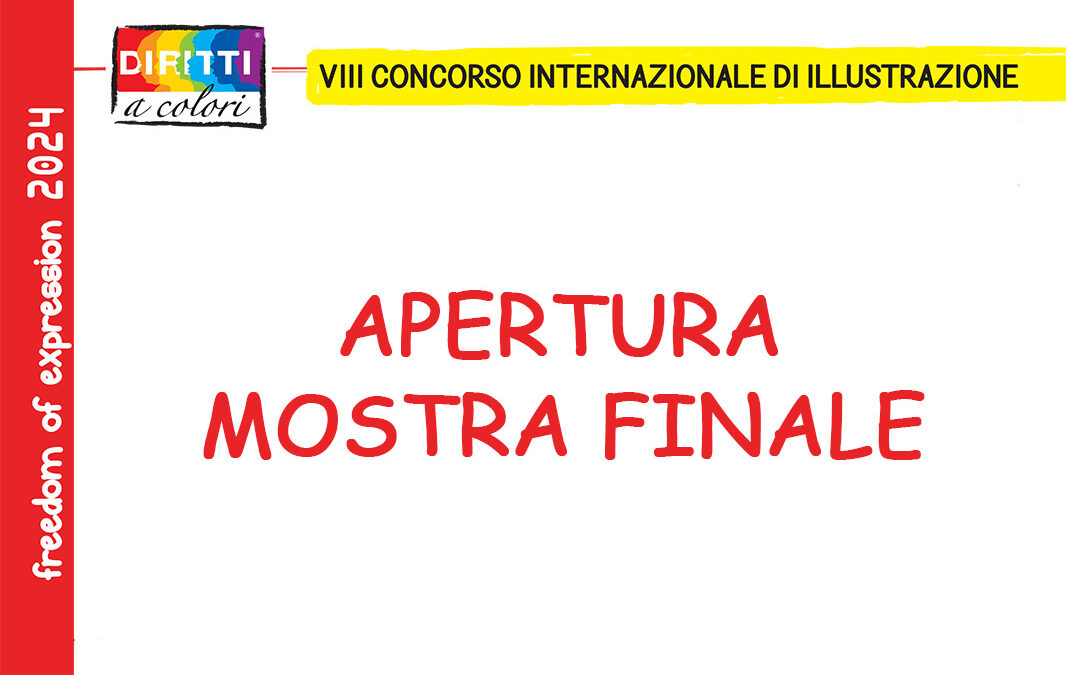 APERTURA de la Exposición final del Concurso Internacional de Ilustración e informe de noticias por Mantova.tv